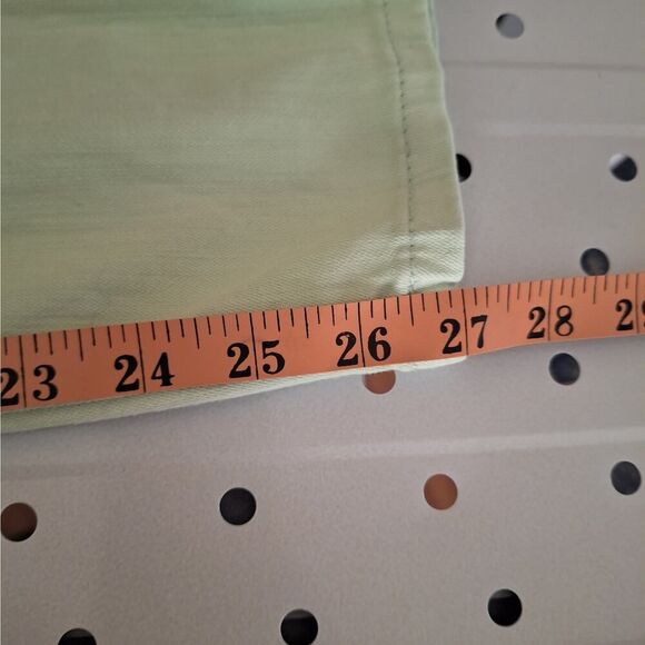 NYDJ Womens Ankle Skinny Jeans Mint Lift Tuck Casual Preppy Flattering Size 8 - Picture 9 of 9